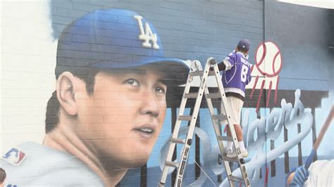 Murals Of Shohei Ohtani Pop Up Across Los Angeles Ntd