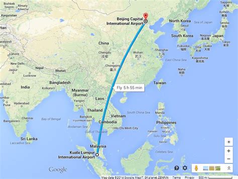 Malaysia Airlines Route Map Updated Scenario Has Plane Turning Back To
