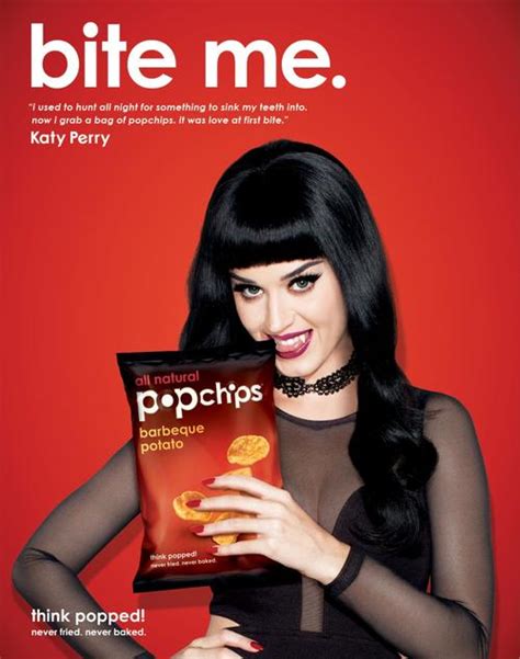 Foodista Katy Perry Popchips Ads Revealed