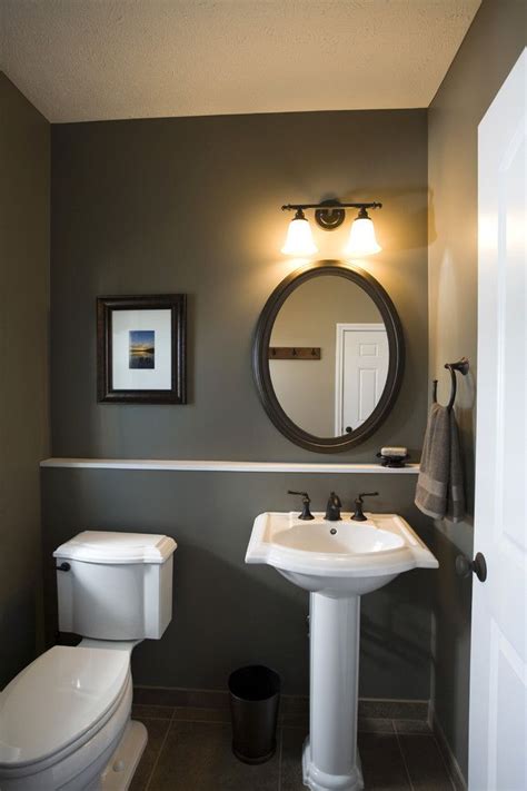 Check out these 10 breathtaking powder room ideas for an ultimate comfort that you have been another brilliant idea for a lush powder room. Dark sink fixtures. Powder Room Small Powder Room Design ...