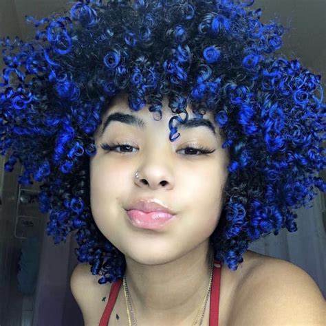 Pin By Melanated Rose On Naturally Beautiful Dyed Curly Hair Natural
