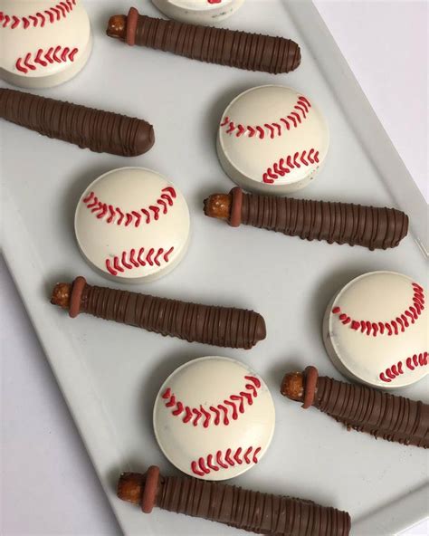 Summer On Instagram Pretzel Baseball Bats And Oreo Baseballs ☺️⚾️