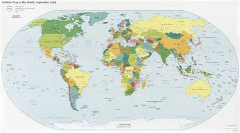 Mapa Político del Mundo Tamaño completo Gifex