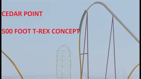 Nolimits 2 Cedar Point 500 Foot Tall Roller Coaster Concept Youtube