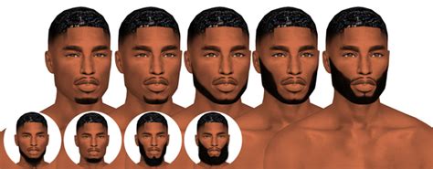 🧔🏾 Beardz N1 🧔🏾 Ebonixsims On Patreon In 2021 Sims 4 Black Hair