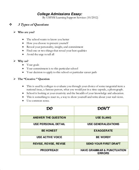 What are the steps to a college paper? FREE 7+ College Essay Samples in MS Word | PDF