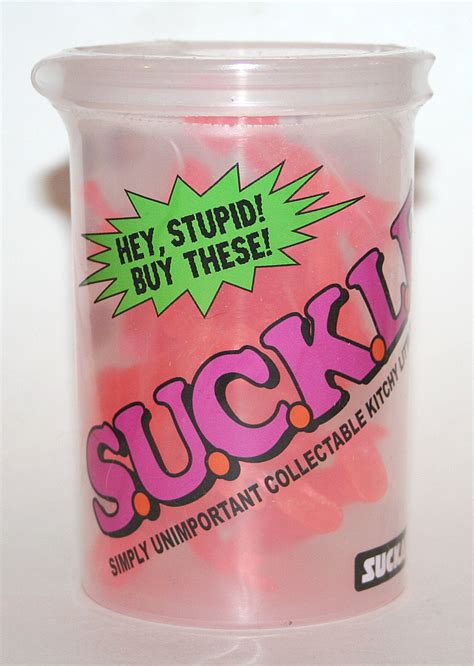 Suckadelic Suckle Clear Orange 10 Pack