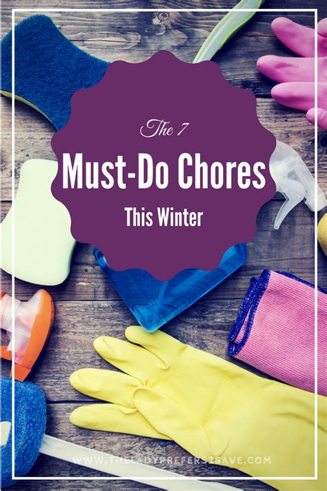 7 Must Do Chores This Winter At Home