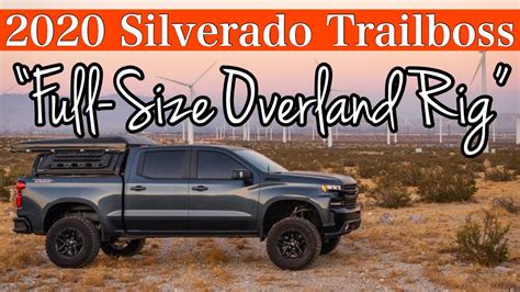 Chevy Silverado 1500 Trail Boss Overland Build Northwoods And Beyond