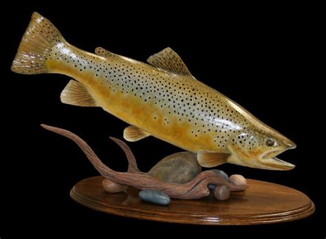 Wildlife Wood Carvings And Fish Replicas By Daniel Blackstone Fish Wood
