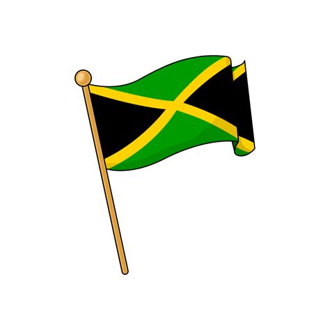 Jamaica Flag Royalty Free Stock Svg Vector And Clip Art