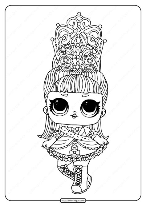 Lol Surprise Doll Jitterbug Coloring Page Unicorn Coloring Pages