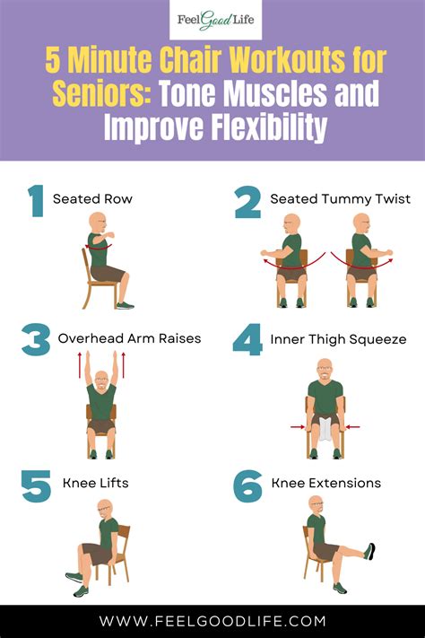 5 Quick Chair Workouts For Seniors To Tone Muscles And Improve