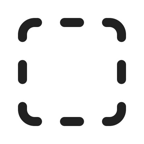 Square Hint Regular Icon In Fluent Line 24px