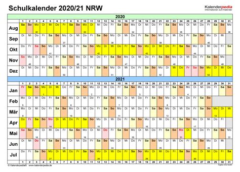 Es beginnt und endet mit. Nordrhein Westfalen Kalender 2021 Nrw Zum Ausdrucken ...