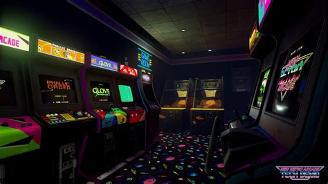 Vive Rift New Retro Arcade Neon