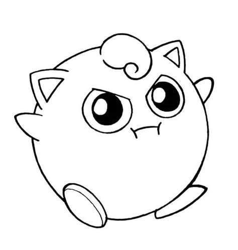 Pokemon Jigglypuff Coloring Page Free Printable Coloring Pages For Kids