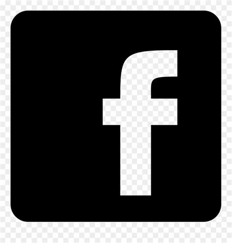 81 815589facebook Comments Black Fb Logo Png Clipart