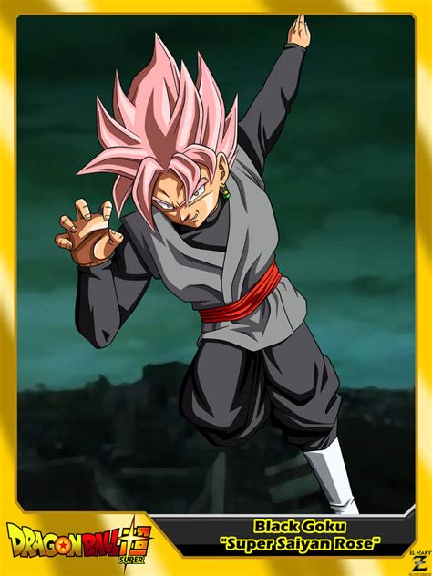 Dragon Ball Super Black Goku Super Saiyan Rose By El Maky Z On