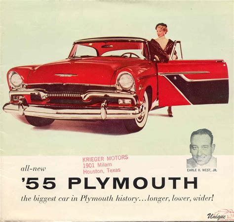 Plymouth Car Brochures