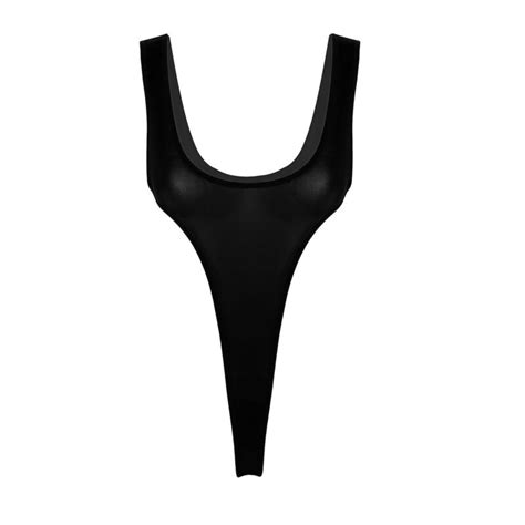 Sexy Women Sheer Lingerie High Cut Leotard Tops Bodysuit Thong Monokini Swimwear Ebay