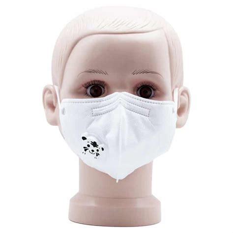 Child N95 Mask Designed For Children Coronavirus Covid 19 Colour White
