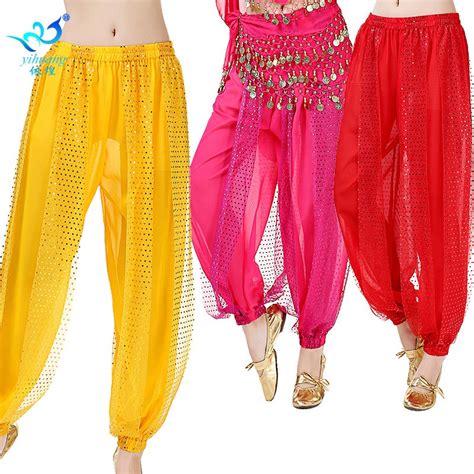 Indian Dance Bright Light Cage Pants Belly Dance Performance Dance Pants Belly D Shopee Malaysia