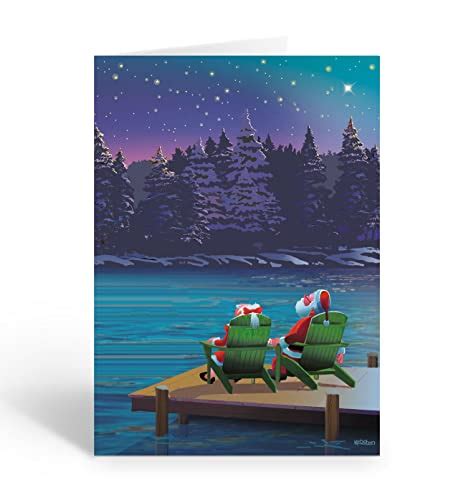 Stonehouse Collection Silent Night Christmas Holiday Card 18