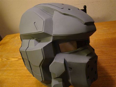 Halo 4 Spartan 4 Helmet Progress Photo By Hyperballistikdeviantart