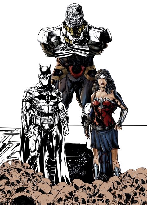 Justice League Fan Cover Art Comic On Behance