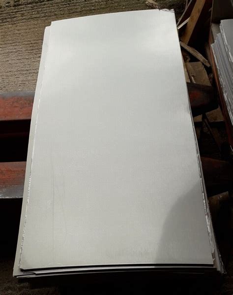 4 Sheets Of New Commercial Grade White Formica Gloss Laminate 48in X