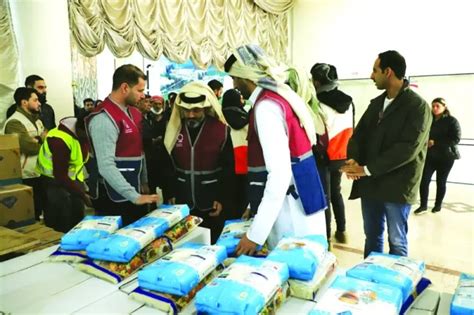 Qatar Charity Continues Winter Aid Distribution In Lebanons Refugee