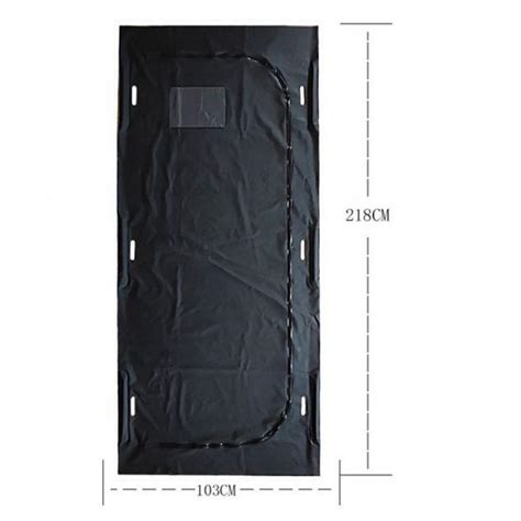 Body Bags Ce Death Body Bag For Virus Infected Patient Black Body