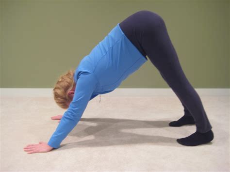 Downward Facing Dog Yoga Pose Kathi Casey The Healthy Boomer Body Expert