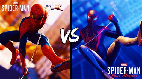 Spider-Man PS4 VS Miles Morales PS5 Which Is Better? Spider-Man Games