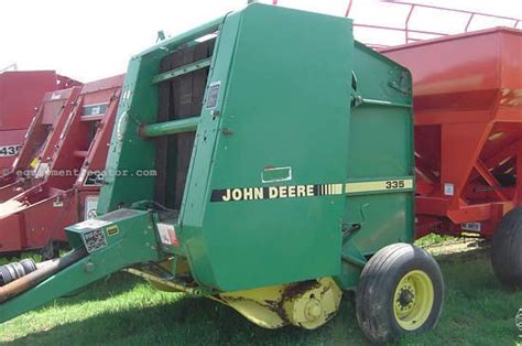 1990 John Deere 335 Baler Round For Sale At