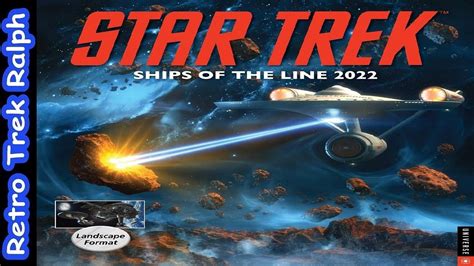 Star Trek Ships Of The Line Calendar Youtube