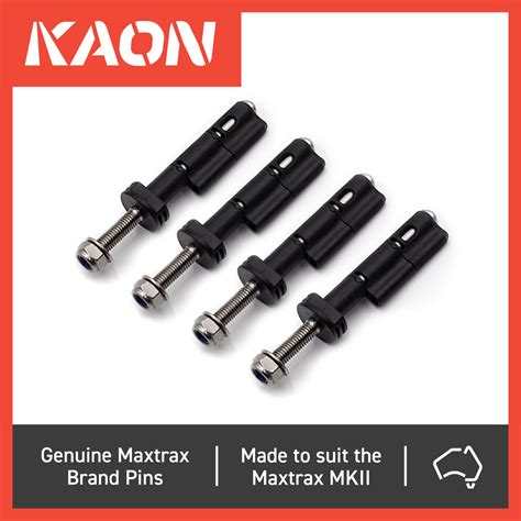 Maxtrax Mounting Pins X 4 Fixing Pins Recovery Tracks Sand Mud