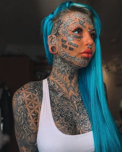 Beautiful Woman Body Tattoo