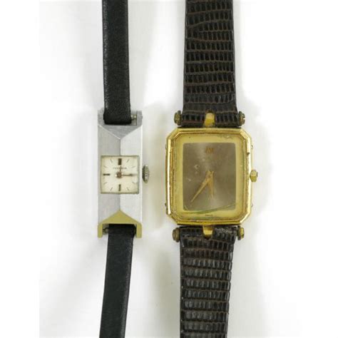 Two Vintage Wristwatches Lot 294 Saturday Estate Auctionapr 18 2015