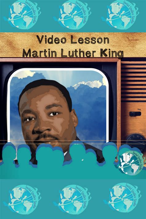 Video Lesson: Martin Luther King | Social studies lesson, Lesson, Social studies lesson plans
