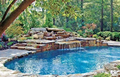Luxury Pools With Waterfalls With Images Pool