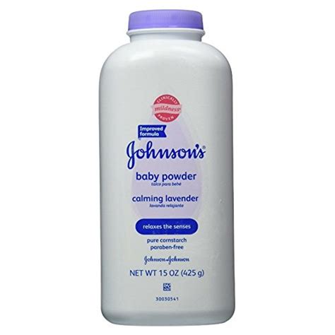 Apply johnson's® lavender cornstarch baby powder to baby's skin to gently absorb excess moisture while also soothing baby's senses with lavender and chamomile aromas. JOHNSON'S Baby Powder Calming Lavender 15 oz (7 Pack ...
