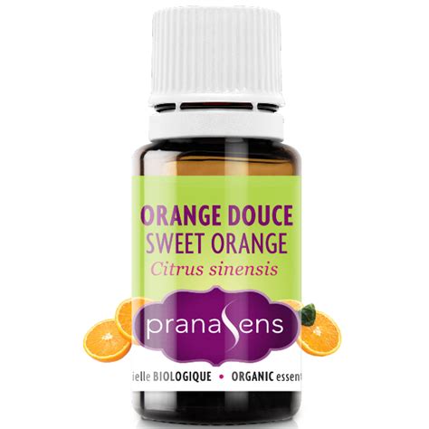 Huile Essentielle Biologique Orange Douce Citrus Sinensis Pranasens