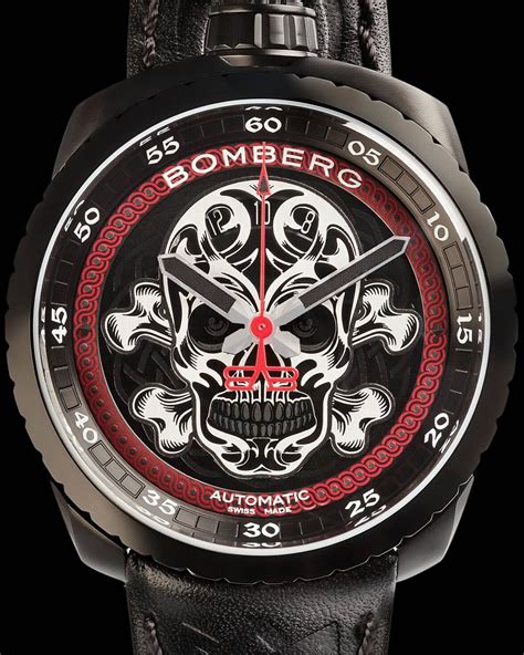 Exquisite Timepieces ️ On Instagram Bomberg Bolt 68 Skull Badass Is A