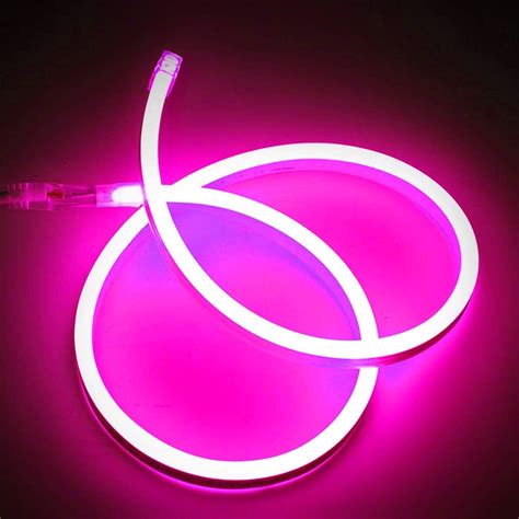 Atom Led Pink Led Neon Flex 816mm 120ledsm 220v Waterproof Ip67 Neon Flex Uk Led Lights