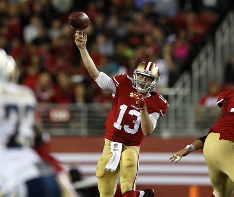 San francisco is among the teams that have called c QB Dylan Thompson, eight others to 49ers practice squad