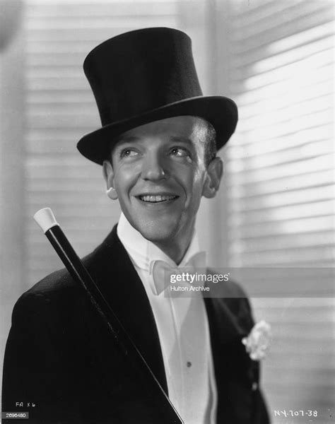 Headshot Portrait Of American Dancer Actor And Singer Fred Astaire