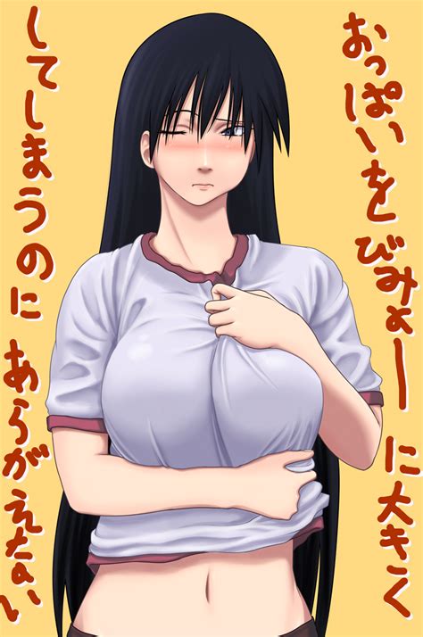 Kamisuki Sakaki Azumanga Daioh Azumanga Daiou Highres Translated 1girl Black Hair