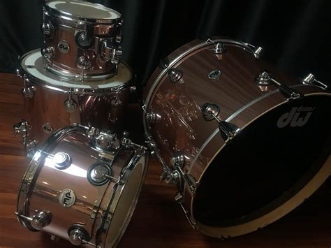Dw Drums Sets Collectors Pure Maple 333 Rose Copper Drum Workshop 4pc